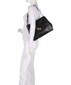 Furla Shoulder Bags-Domus M Shoulder bag softly grained calfskin