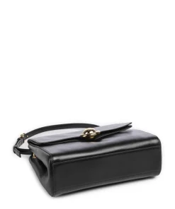 Furla Shoulder Bags-Domus S Shoulder bag fine grain leather