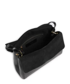 Furla Shoulder Bags-Domus S Shoulder bag fine grain leather