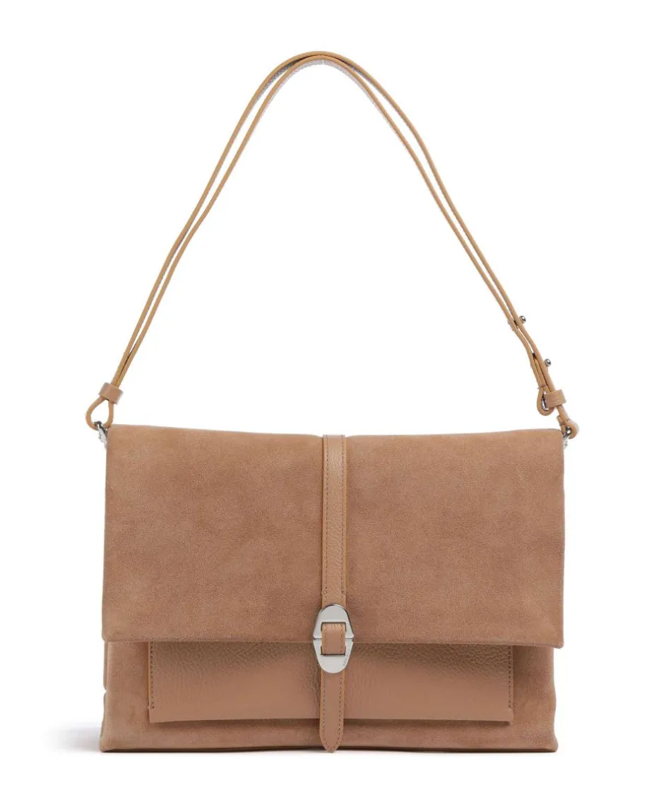 Coccinelle Shoulder Bags-Dorian Shoulder bag brushed cow leather