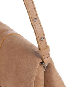 Coccinelle Shoulder Bags|Crossbody Bags-Dorian Shoulder bag brushed cow leather