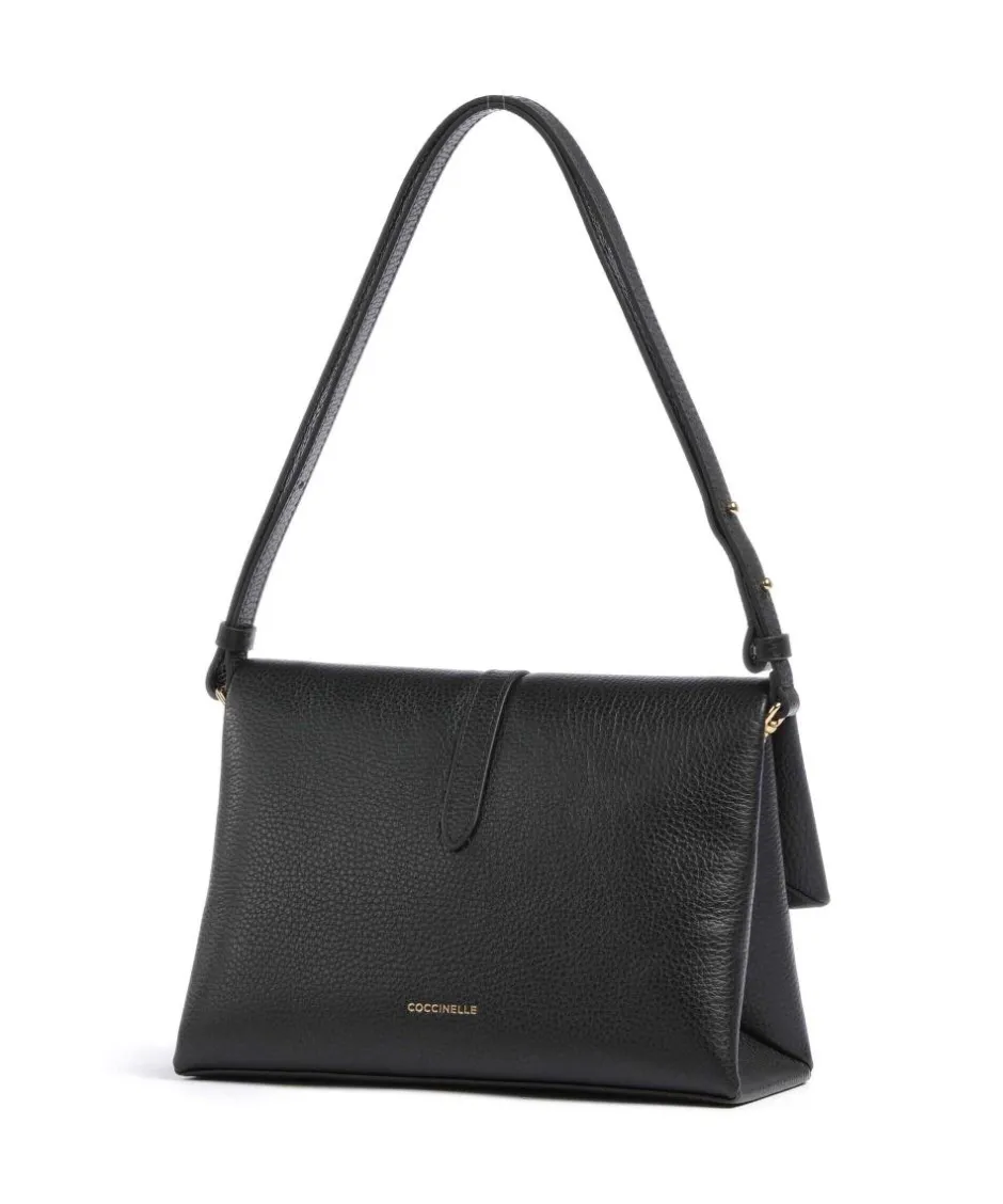 Coccinelle Shoulder Bags|Crossbody Bags-Dorian Shoulder bag grained leather