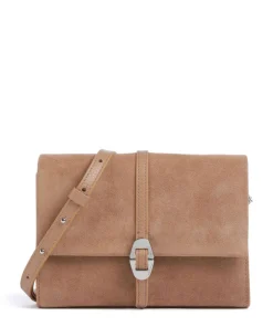 Coccinelle Crossbody Bags-Dorian Suede Crossbody bag brushed cow leather