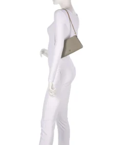 Pinko Shoulder Bags|Crossbody Bags-Double Mini Shoulder bag softly grained calfskin