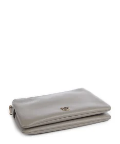 Pinko Shoulder Bags|Crossbody Bags-Double Mini Shoulder bag softly grained calfskin