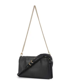 Pinko Shoulder Bags|Crossbody Bags-Double Mini Shoulder bag softly grained calfskin
