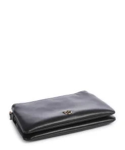 Pinko Shoulder Bags|Crossbody Bags-Double Mini Shoulder bag softly grained calfskin