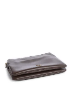 Pinko Shoulder Bags|Crossbody Bags-Double Mini Shoulder bag softly grained calfskin