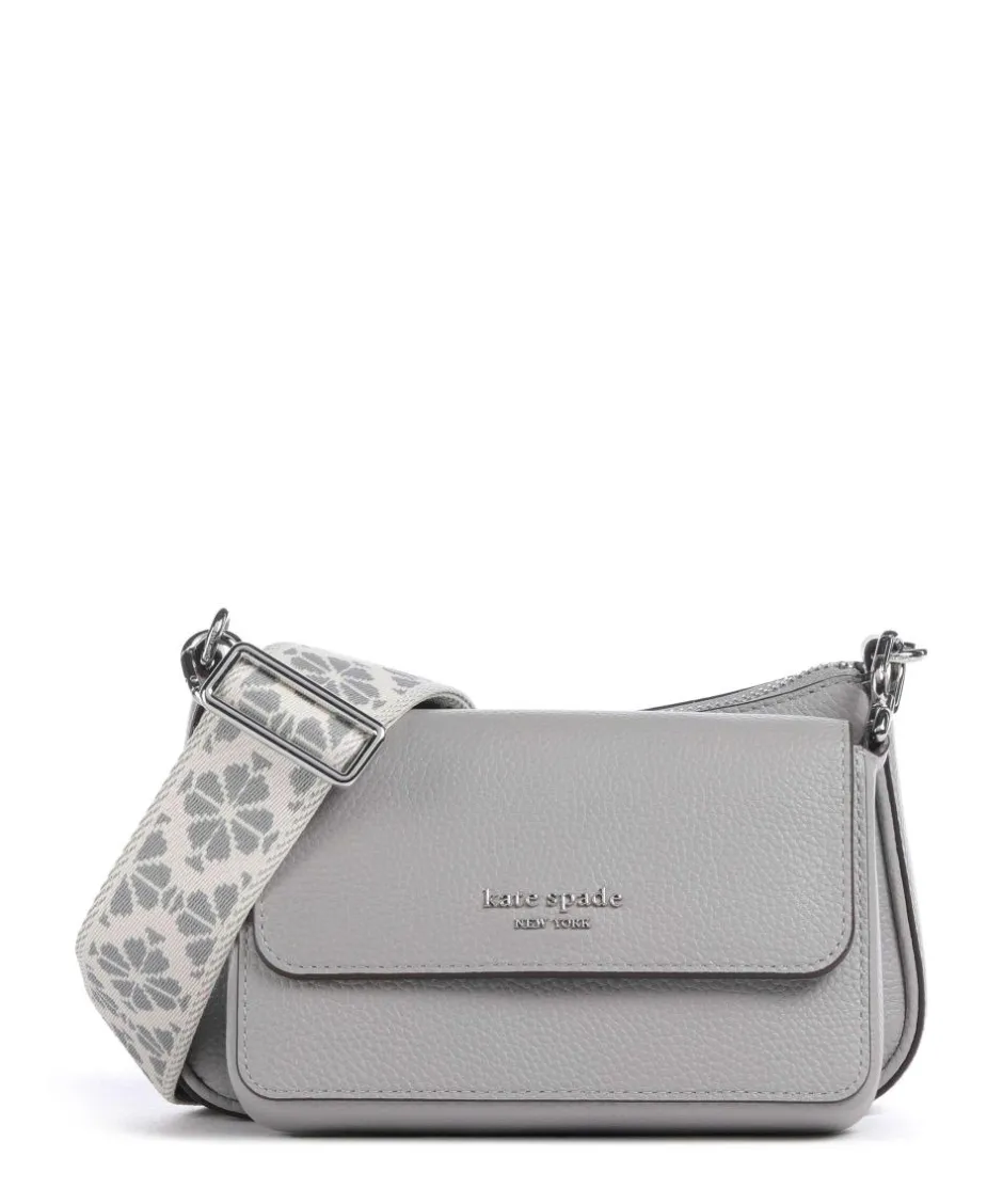Kate Spade New York Crossbody Bags-Double Up Crossbody bag grained cow leather