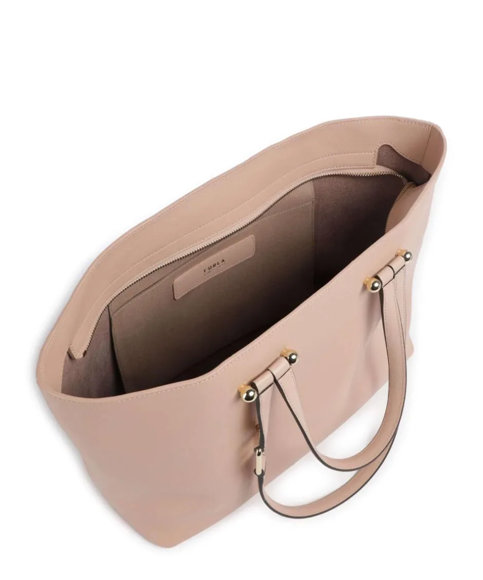 Furla Tote Bags|Handbags-Duetto L Tote bag fine grain leather