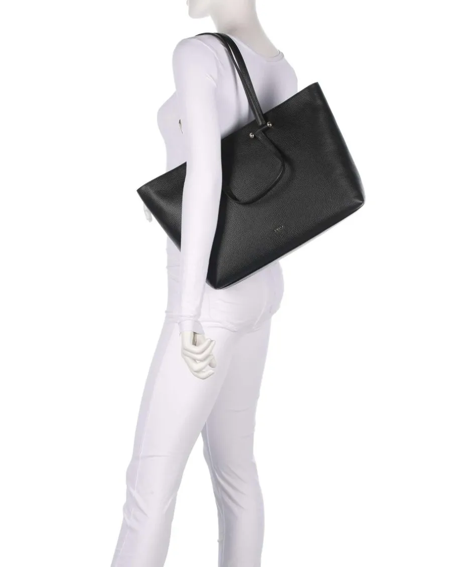 Furla Tote Bags-Duetto L Tote bag grained cow leather