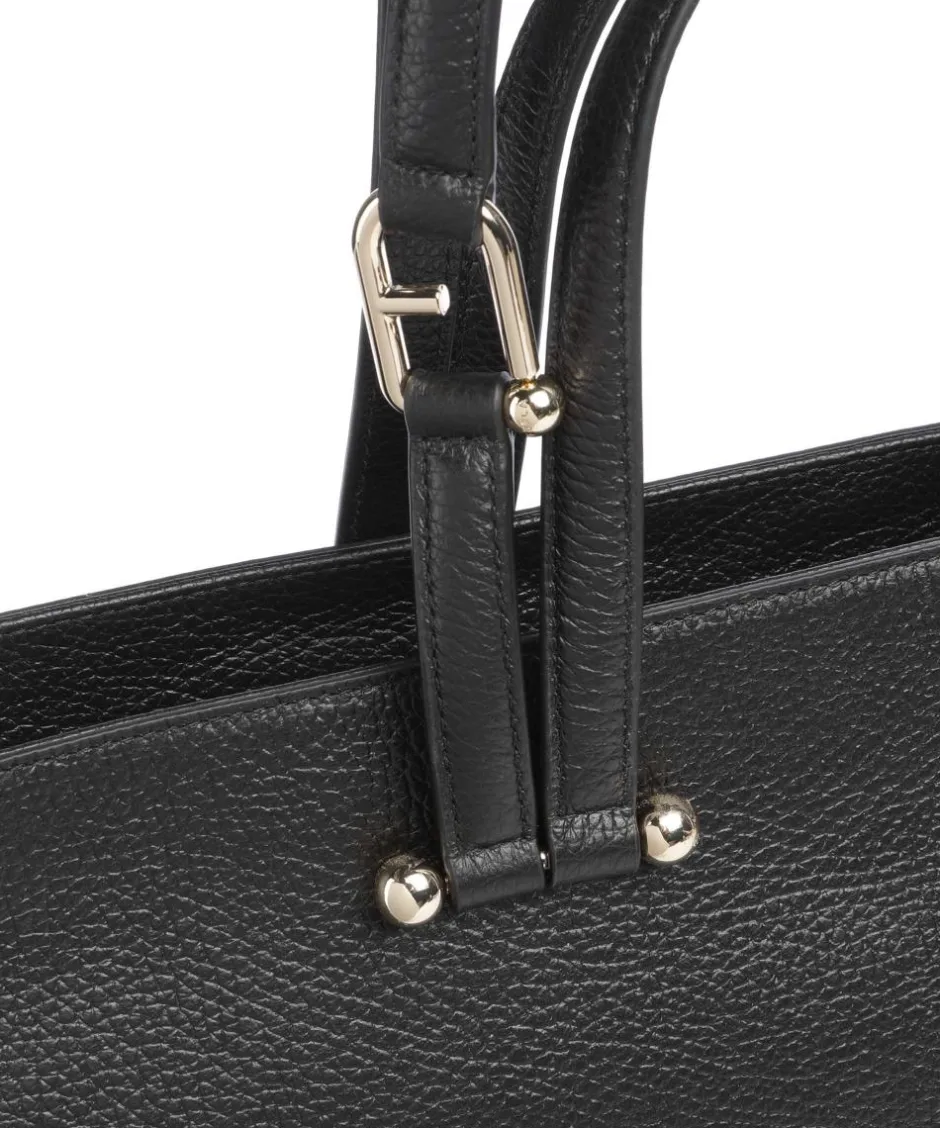 Furla Tote Bags-Duetto L Tote bag grained cow leather