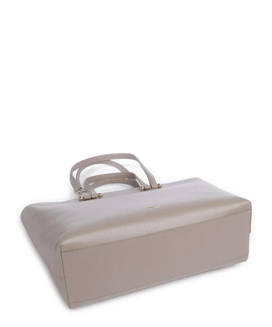 Furla Tote Bags-Duetto L Tote bag grained cow leather