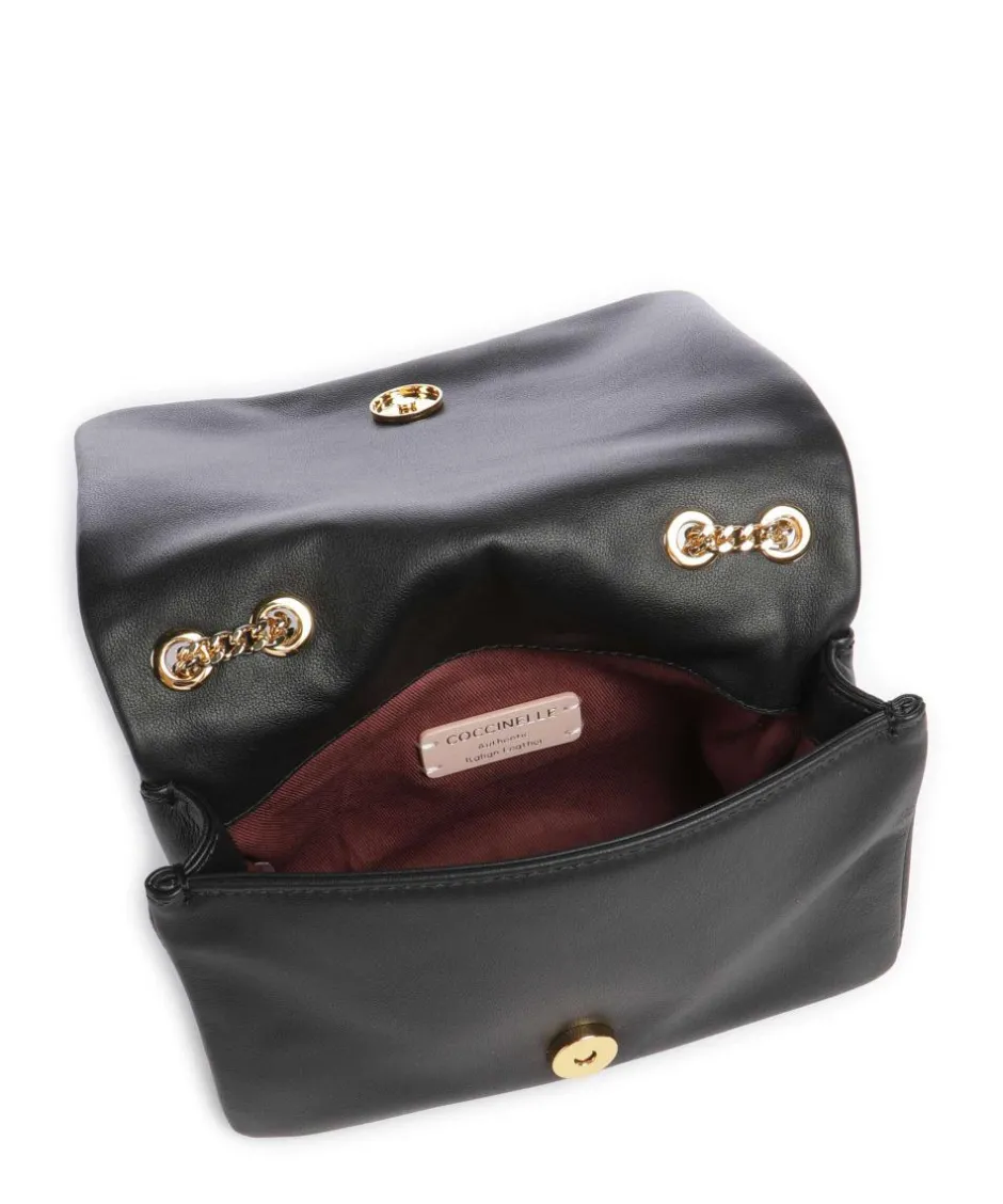 Coccinelle Clutch & Evening Bags|Crossbody Bags-Dulse Shoulder bag fine grain cow leather