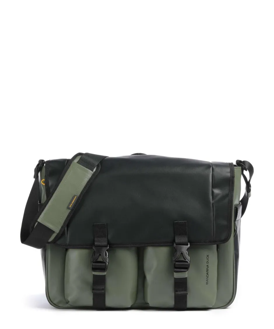 Mandarina Duck Business- & Laptop Bags|Crossbody Bags-Eco Coated Messenger bag recycled polyester