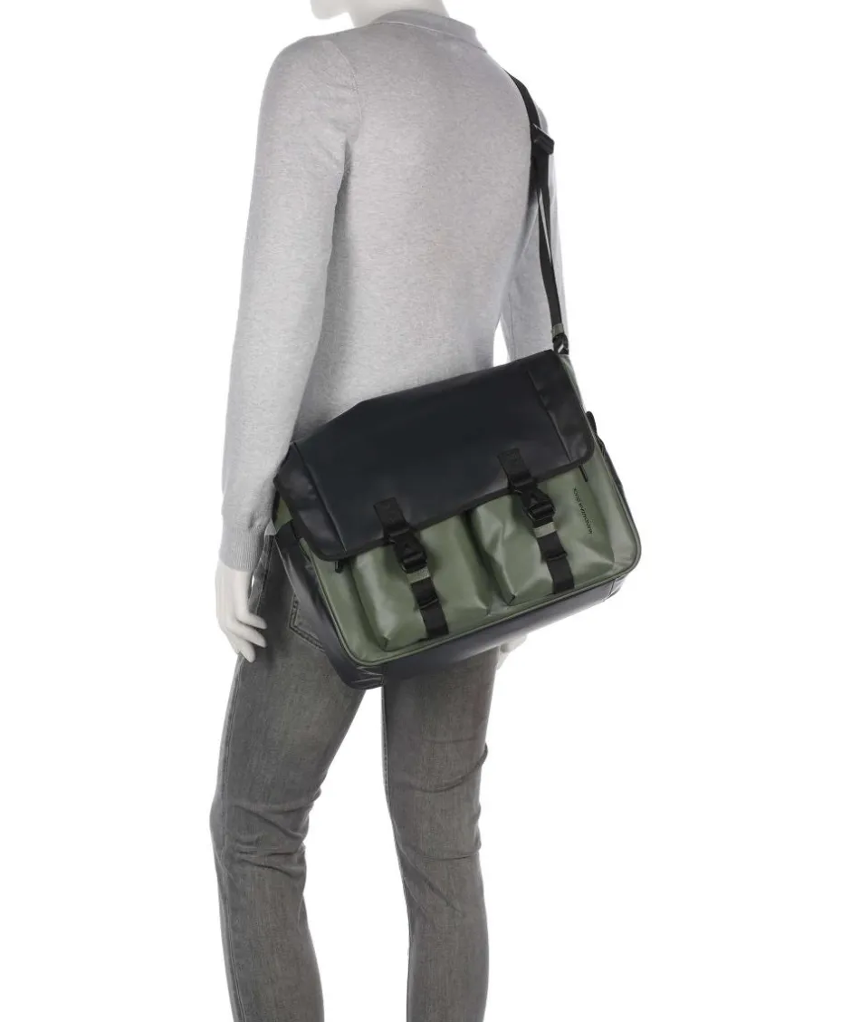 Mandarina Duck Business- & Laptop Bags|Crossbody Bags-Eco Coated Messenger bag recycled polyester