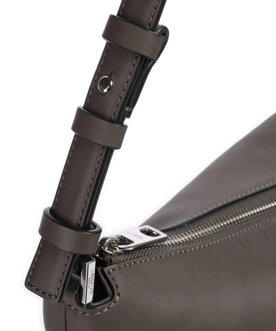 Liebeskind Shoulder Bags|Hobo Bags-Edda Calf Optic M Hobo bag fine grain cow leather