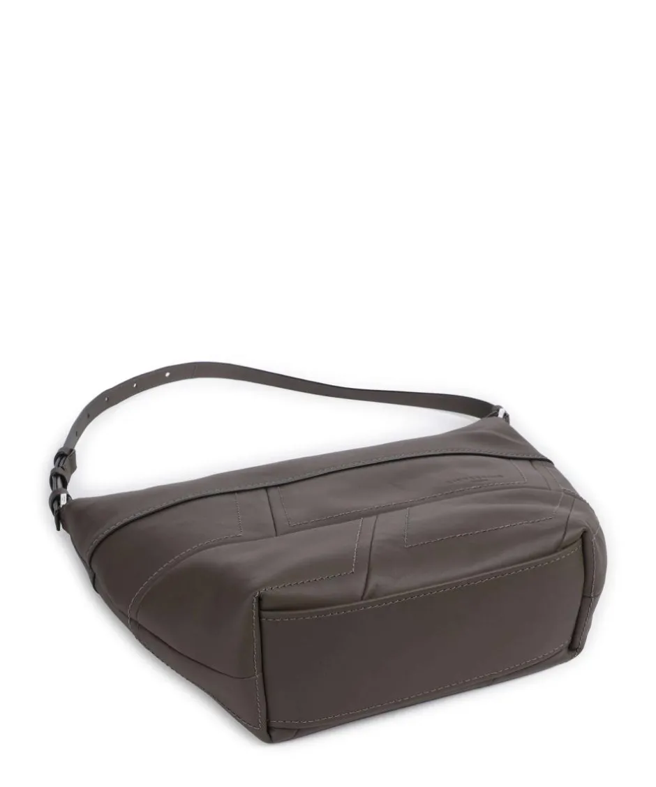 Liebeskind Shoulder Bags|Hobo Bags-Edda Calf Optic M Hobo bag fine grain cow leather