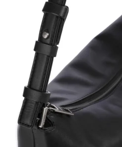 Liebeskind Shoulder Bags|Hobo Bags-Edda Calf Optic M Hobo bag fine grain cow leather