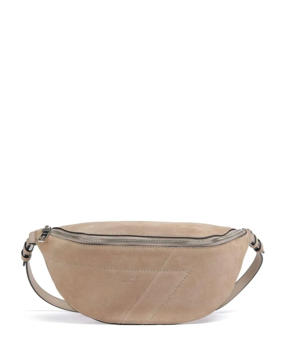 Liebeskind Fanny Packs|Crossbody Bags-Edda Promo Suede M Fanny pack grained leather, brushed leather