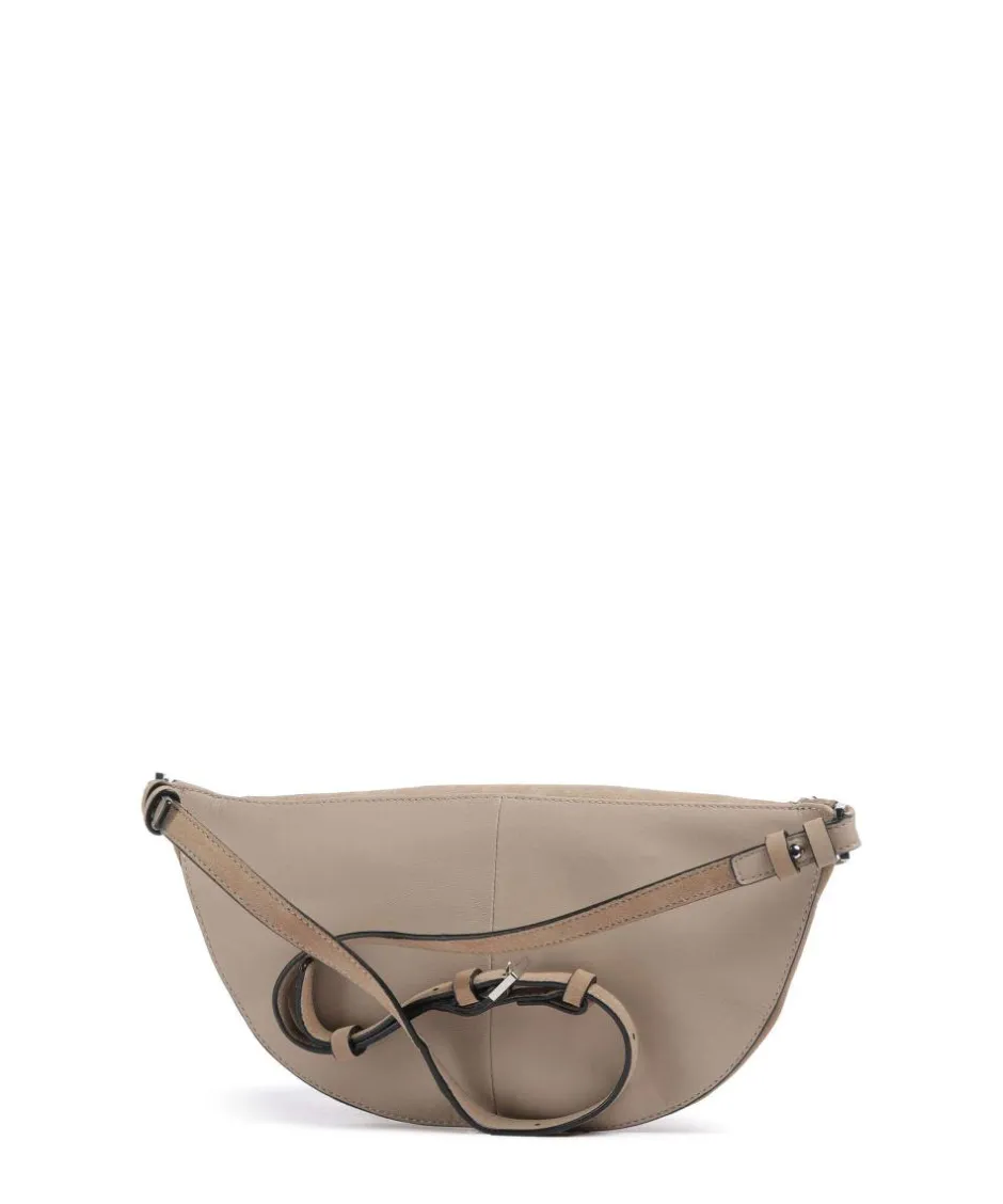 Liebeskind Fanny Packs|Crossbody Bags-Edda Promo Suede M Fanny pack grained leather, brushed leather