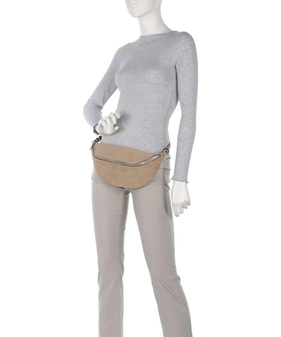 Liebeskind Fanny Packs|Crossbody Bags-Edda Promo Suede M Fanny pack grained leather, brushed leather