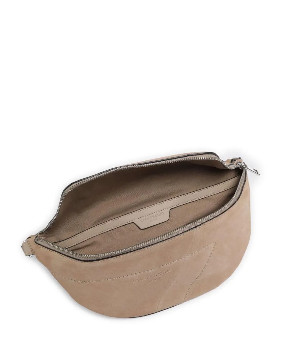 Liebeskind Fanny Packs|Crossbody Bags-Edda Promo Suede M Fanny pack grained leather, brushed leather