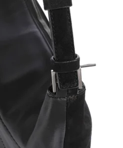 Liebeskind Shoulder Bags|Hobo Bags-Edda Promo Suede M Hobo bag brushed leather, fine grain leather