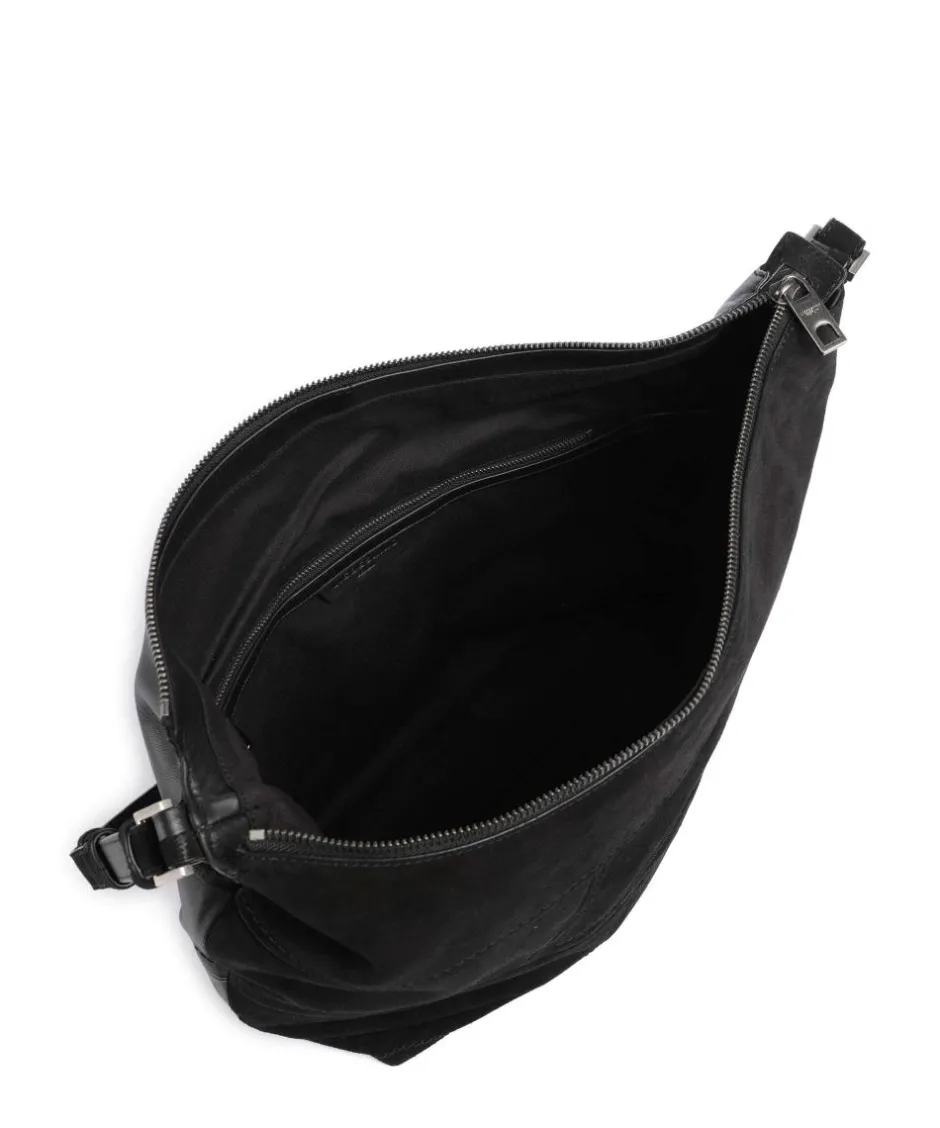 Liebeskind Shoulder Bags|Hobo Bags-Edda Promo Suede M Hobo bag brushed leather, fine grain leather