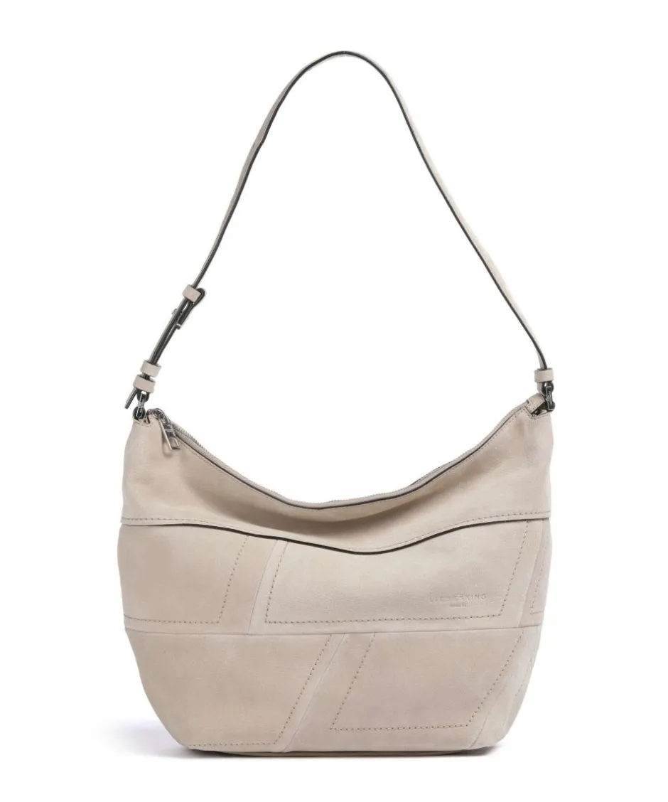 Liebeskind Shoulder Bags|Hobo Bags-Edda Promo Suede M Hobo bag brushed leather, fine grain leather