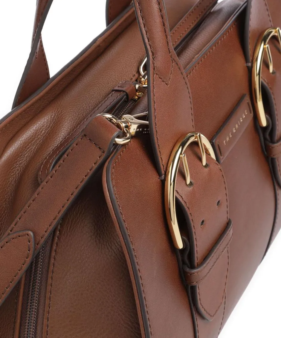 The Bridge Handbags-Elena Handbag fine grain cow leather