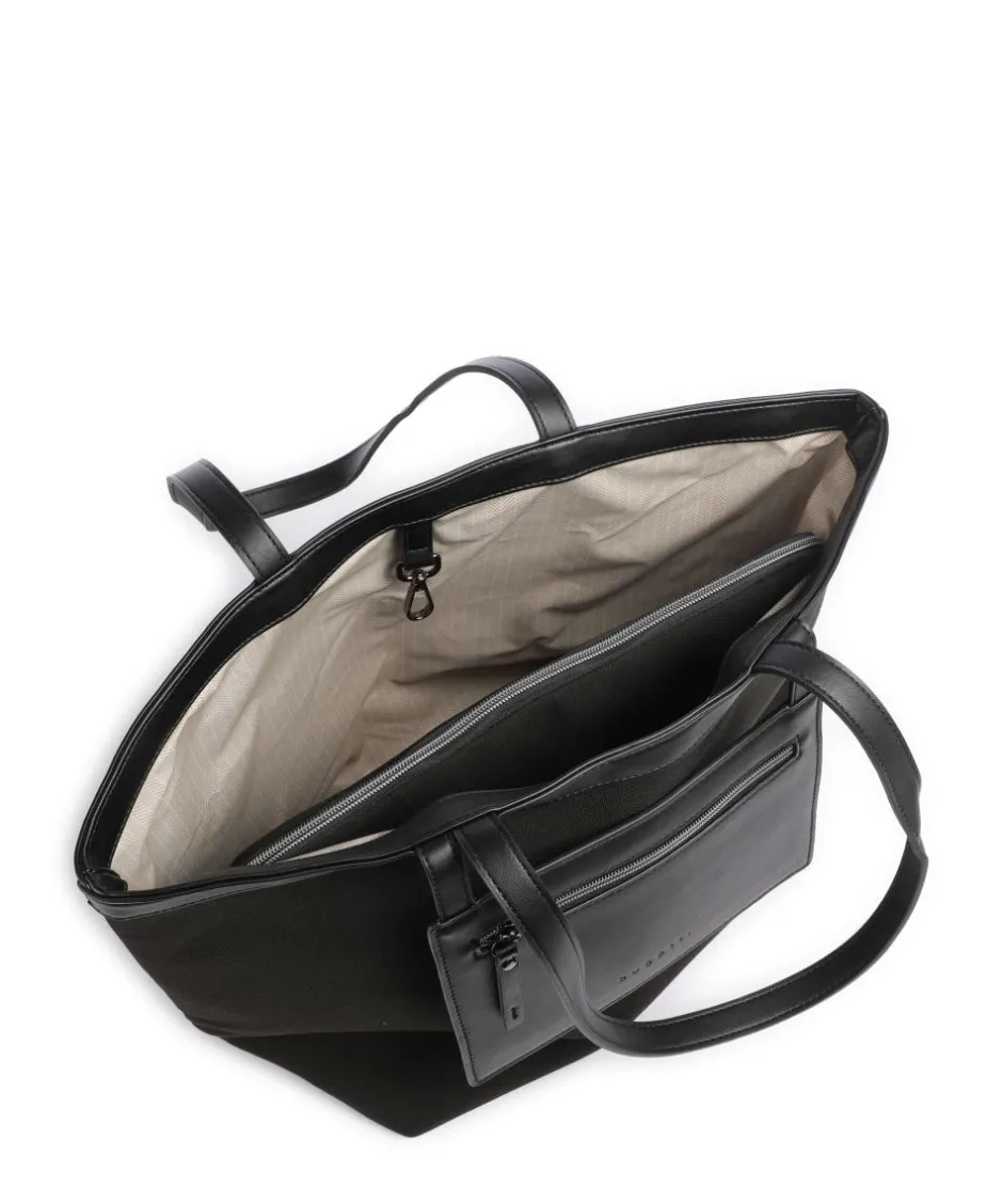 Bugatti Tote Bags-Elena Tote bag 13″ canvas, imitation leather