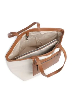 Bugatti Tote Bags-Elena Tote bag 13″ canvas, imitation leather