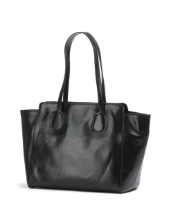 The Bridge Shoulder Bags-Elettra Shoulder bag fine grain cow leather