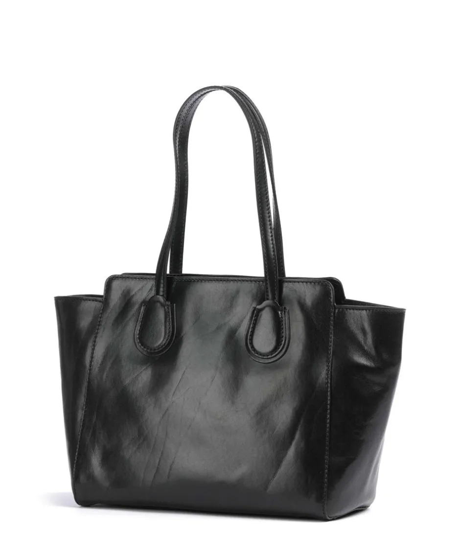 The Bridge Shoulder Bags-Elettra Shoulder bag fine grain cow leather