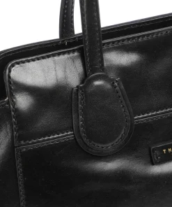 The Bridge Shoulder Bags-Elettra Shoulder bag fine grain cow leather