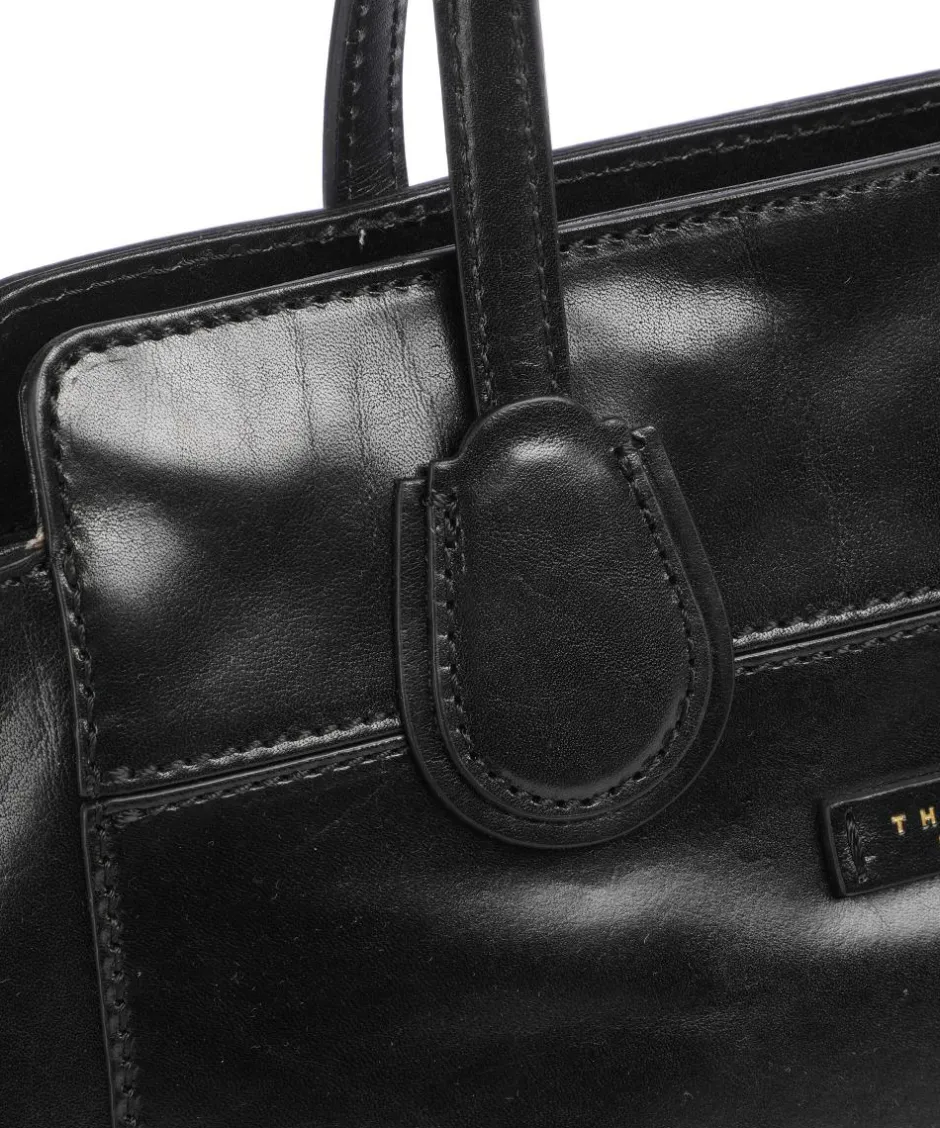 The Bridge Shoulder Bags-Elettra Shoulder bag fine grain cow leather