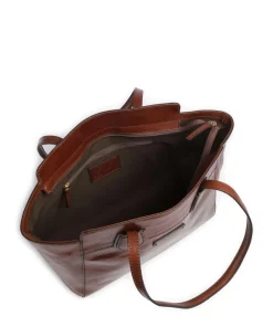 The Bridge Shoulder Bags-Elettra Shoulder bag fine grain cow leather