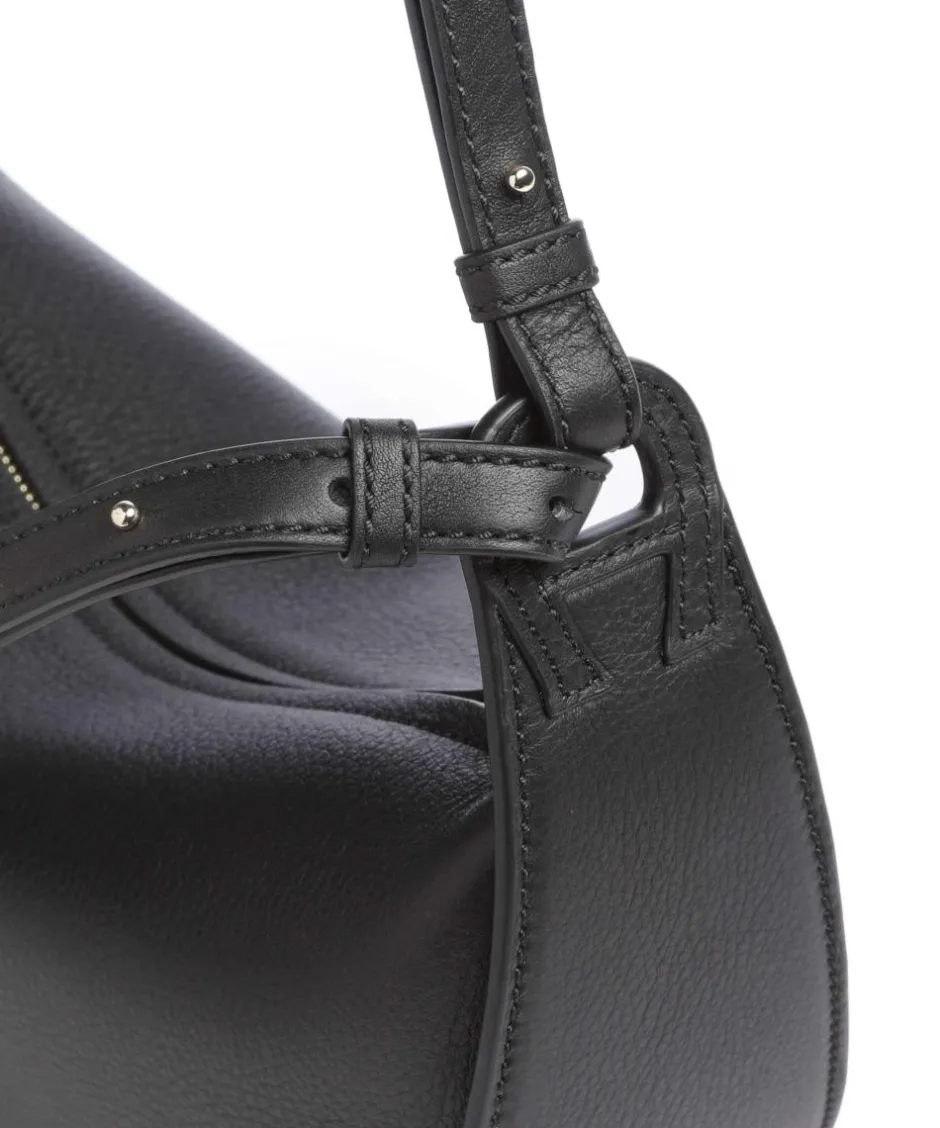 AIGNER Shoulder Bags|Hobo Bags-Eliza S Hobo bag grained cow leather