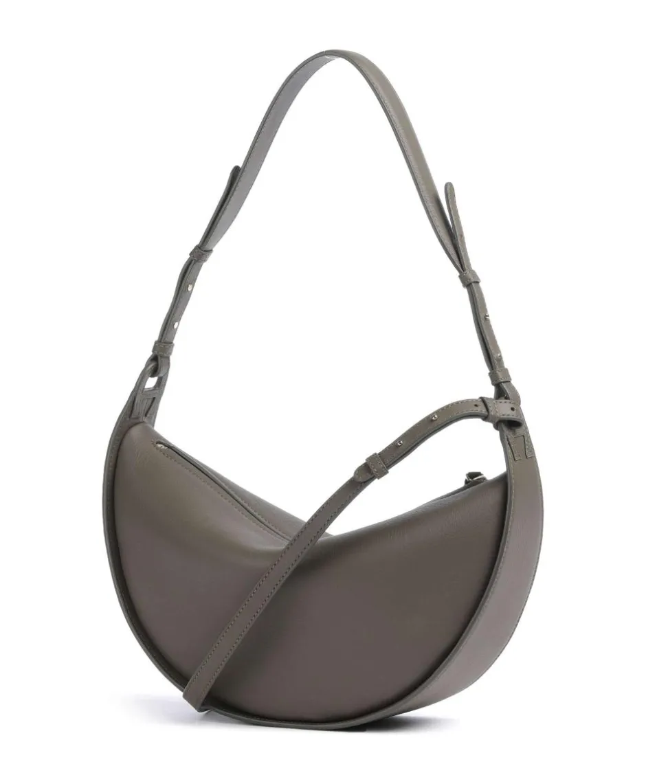 AIGNER Shoulder Bags|Hobo Bags-Eliza S Hobo bag grained cow leather