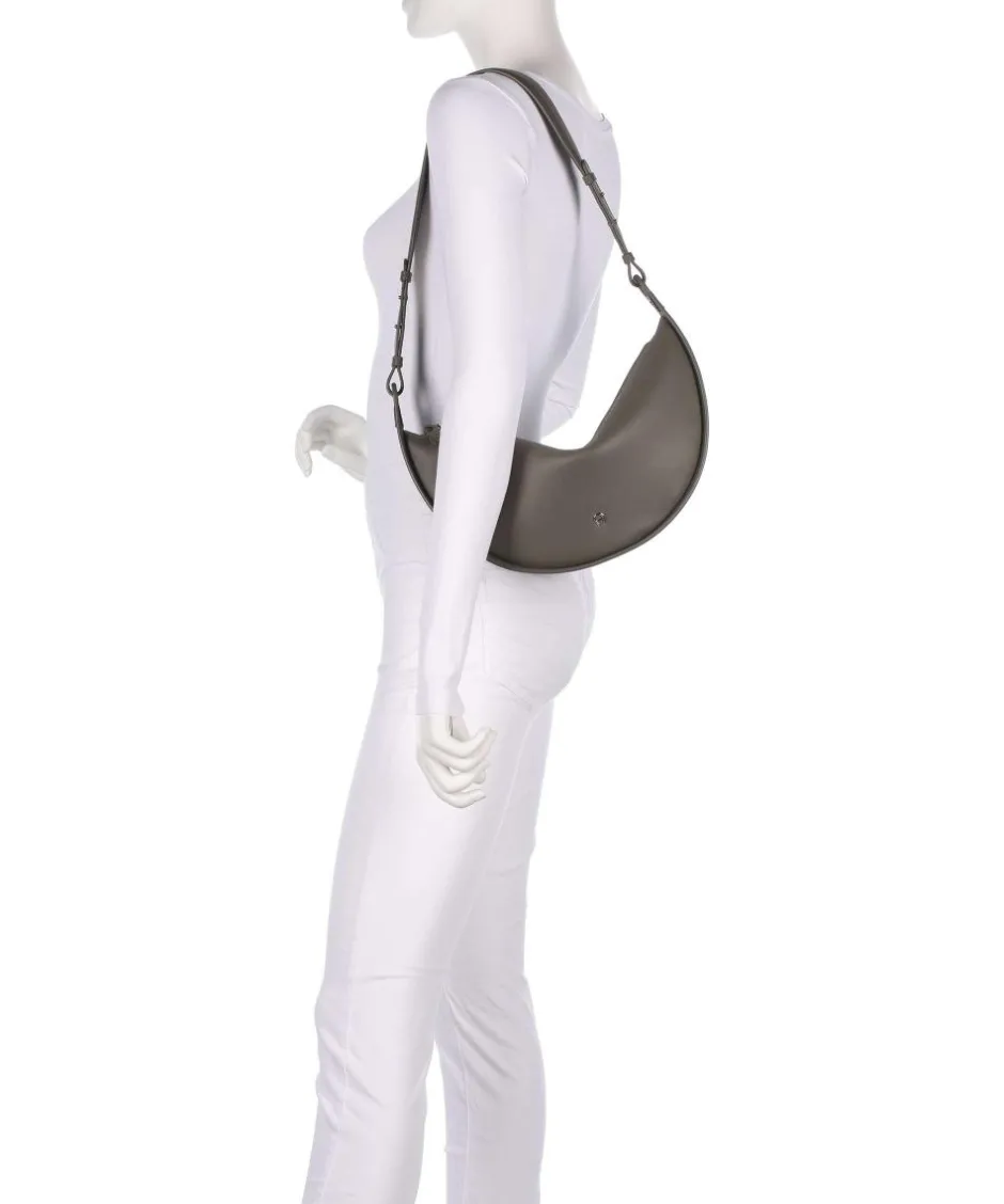 AIGNER Shoulder Bags|Hobo Bags-Eliza S Hobo bag grained cow leather