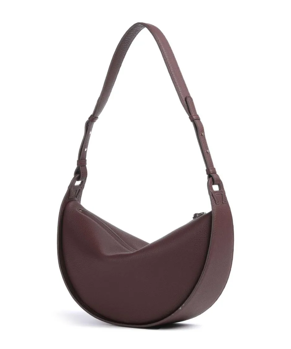 AIGNER Shoulder Bags|Hobo Bags-Eliza S Hobo bag grained cow leather