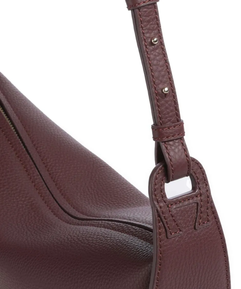 AIGNER Shoulder Bags|Hobo Bags-Eliza S Hobo bag grained cow leather
