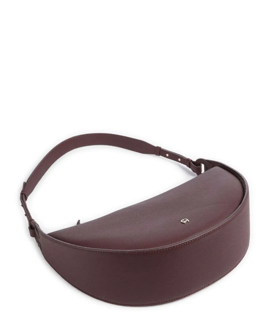 AIGNER Shoulder Bags|Hobo Bags-Eliza S Hobo bag grained cow leather