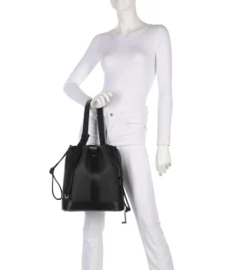 Lancel Hobo Bags-Elles M Bucket bag grained cow leather