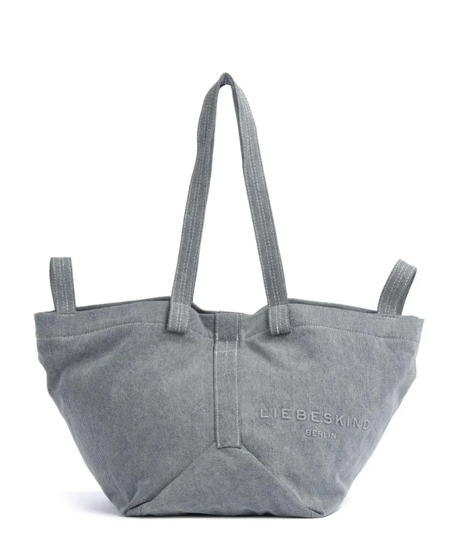 Liebeskind Tote Bags-Elvira Denim M Tote bag canvas