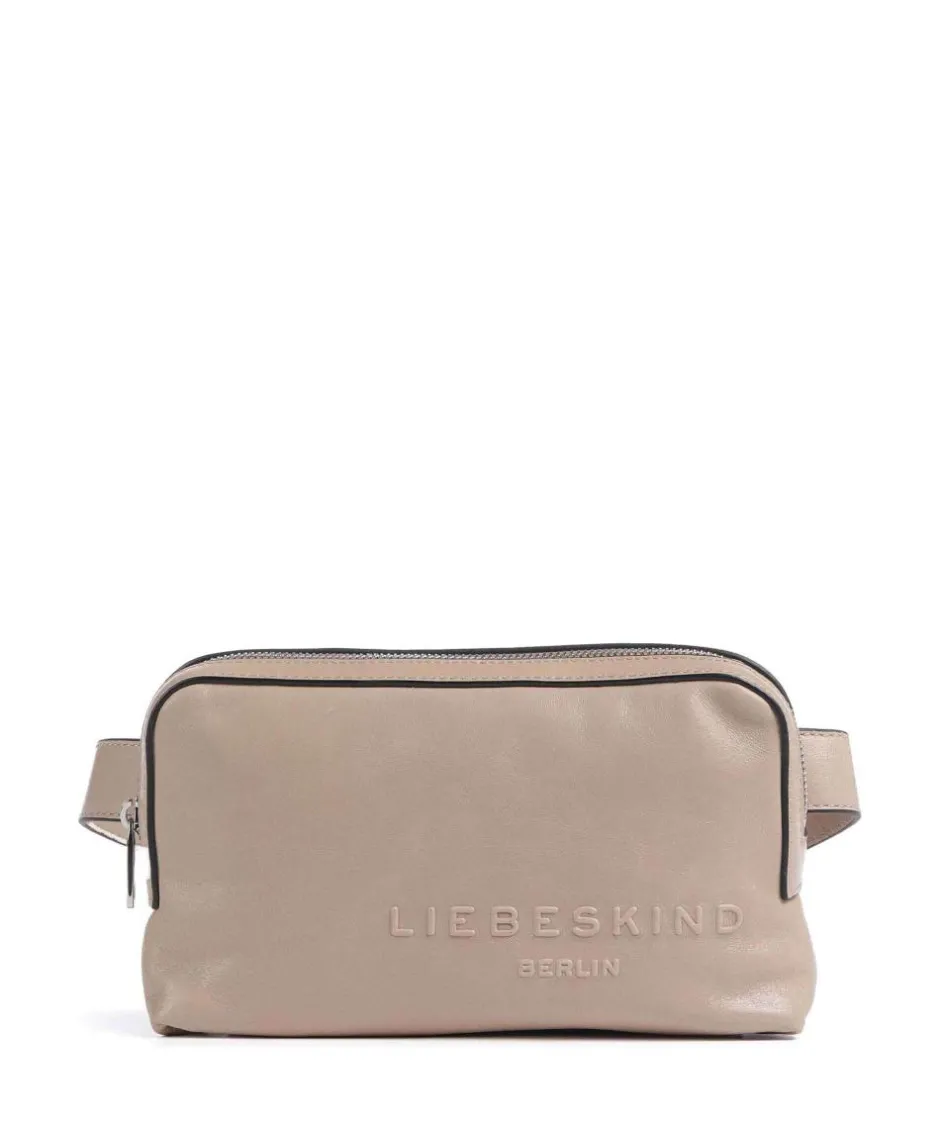 Liebeskind Fanny Packs|Crossbody Bags-Elvira Lamb SF Verna Fanny pack fine grain leather