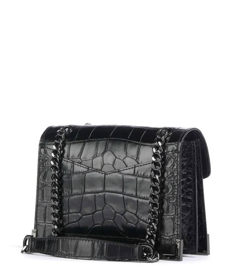 The Kooples Clutch & Evening Bags|Shoulder Bags-Emily Shoulder bag embossed cow leather