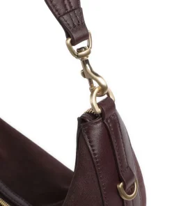 Les Visionnaires Shoulder Bags|Hobo Bags-Enya Cozy Hobo bag brushed leather