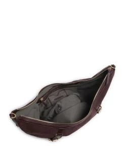 Les Visionnaires Shoulder Bags|Hobo Bags-Enya Cozy Hobo bag brushed leather